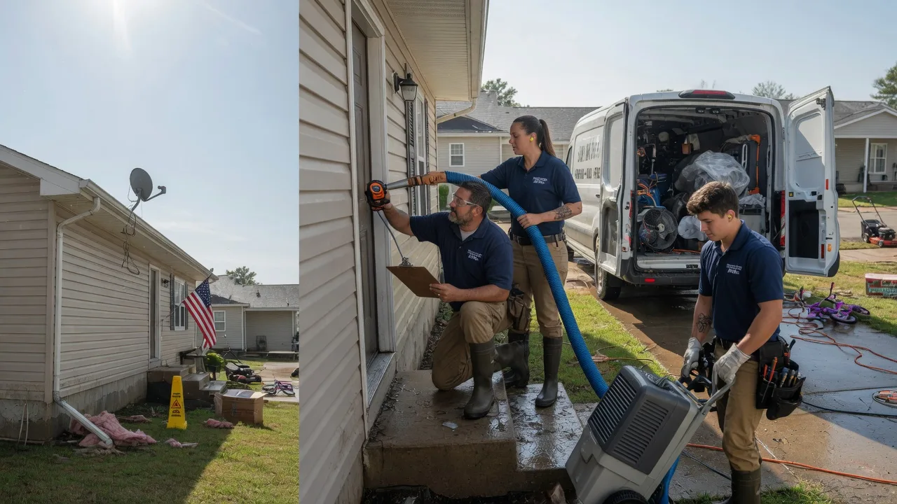 Ceiling Water Damage Restoration in Oconomowoc, WI near me